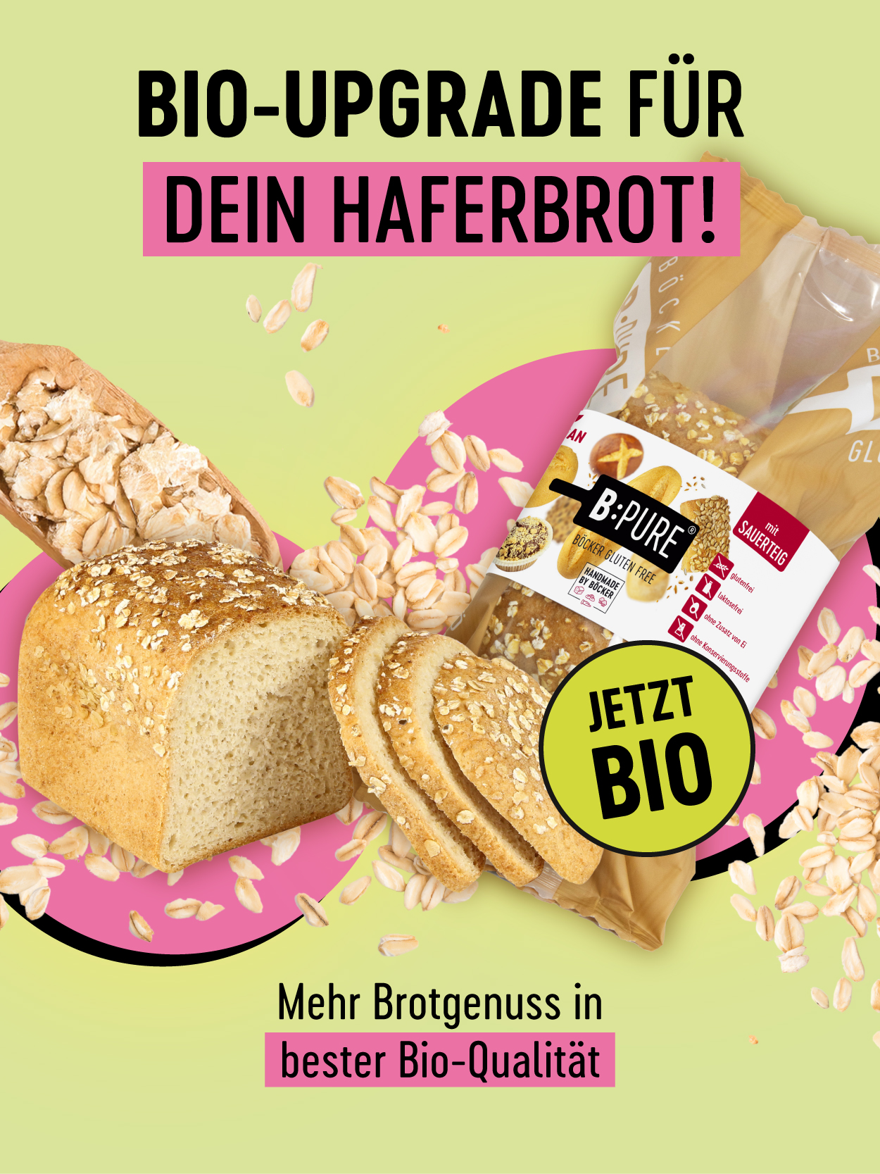 Bio-Upgrade für dein Haferbrot