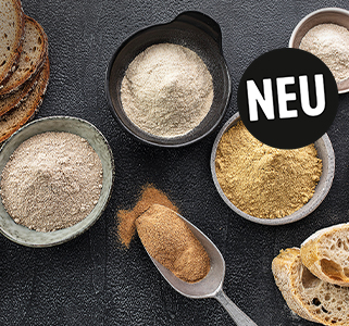getrocknete Sauerteige